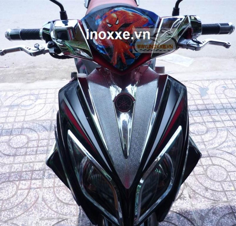 Trang trí xe Nouvo LX-Tam giác mặt nạ